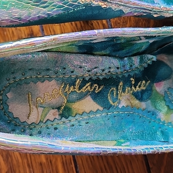 Irregular Choice Minoa cobra python snake shoes size 39 blue - Picture 3 of 14